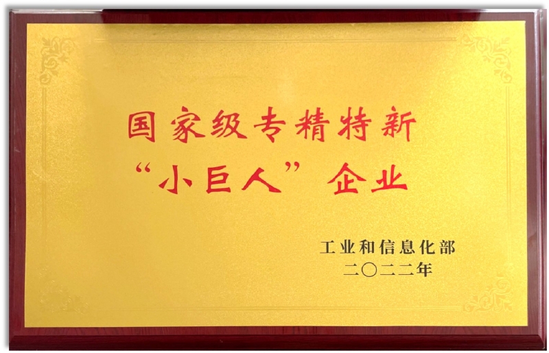 专精特新“小巨人”企业