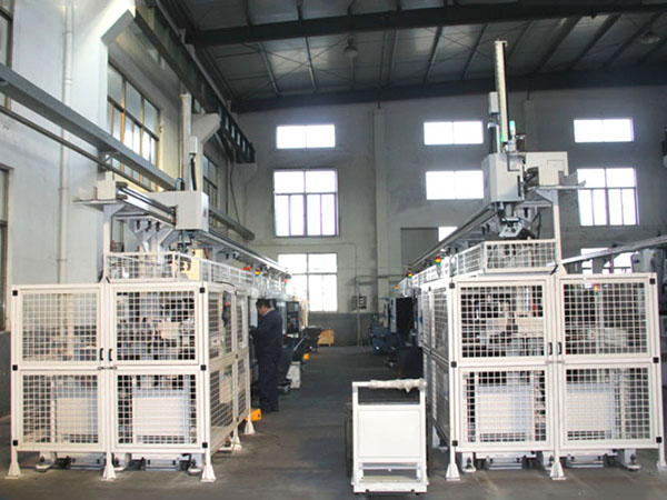 Fully automatic machining production line (4 lines)